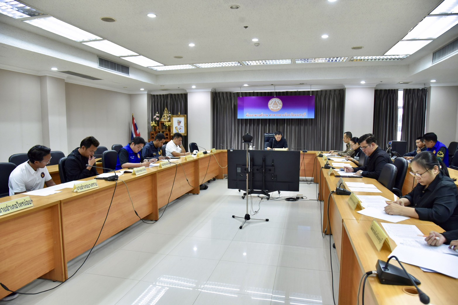 จังหวัดนนทบุรีประชุมคณะทำงานสรรหาครอบครัวอุปถัมภ์ และจัดทัศนศึกษาโครงการ &ldquo;สานใจไทย สู่ใจใต้&rdquo; รุ่นที่ 46&nbsp;