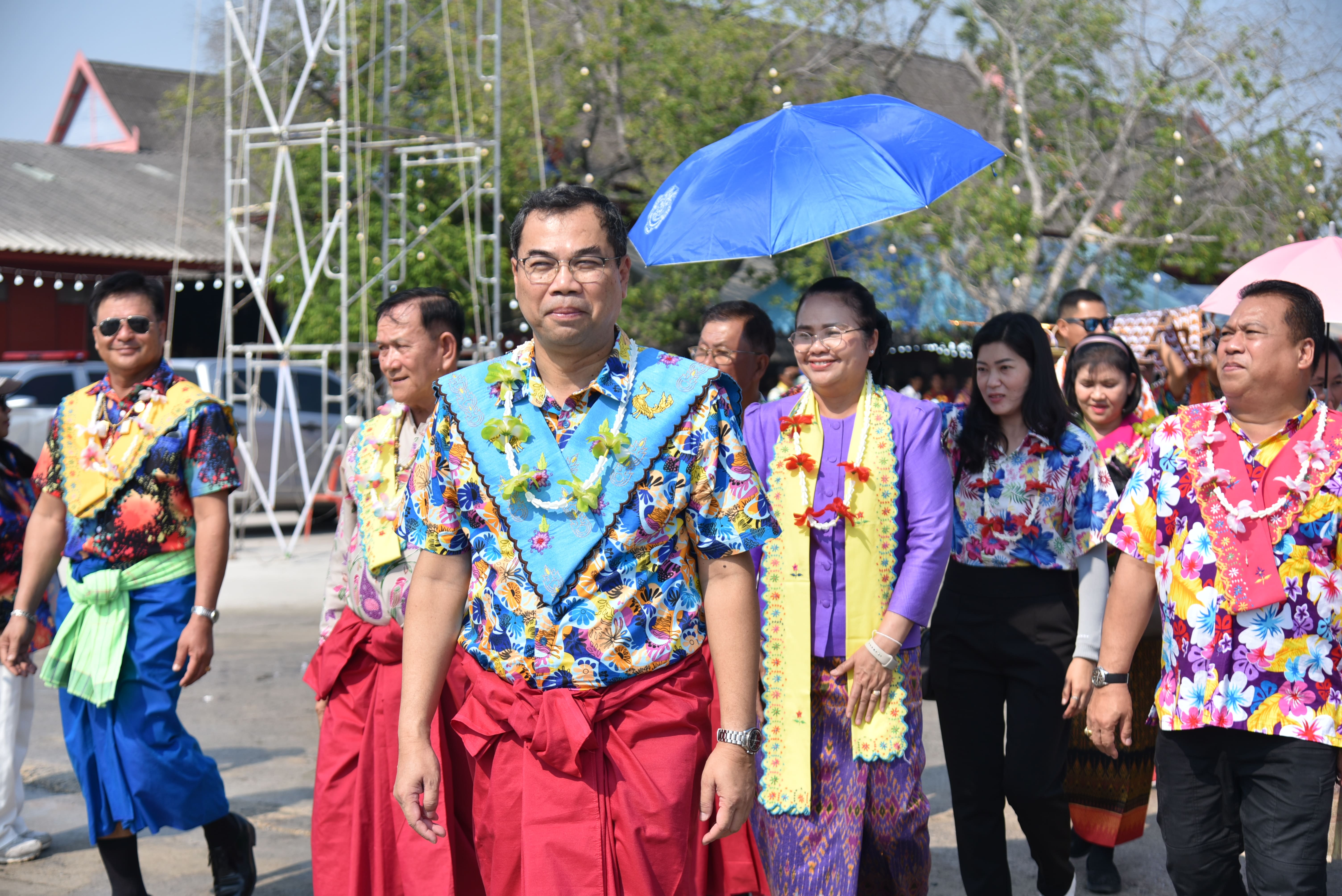 จังหวัดนนทบุรีร่วมกับเทศบาลตำบลไทรใหญ่จัดกิจกรรม งานประเพณีสงกรานต์ไทยรามัญ ประจำปี 2569