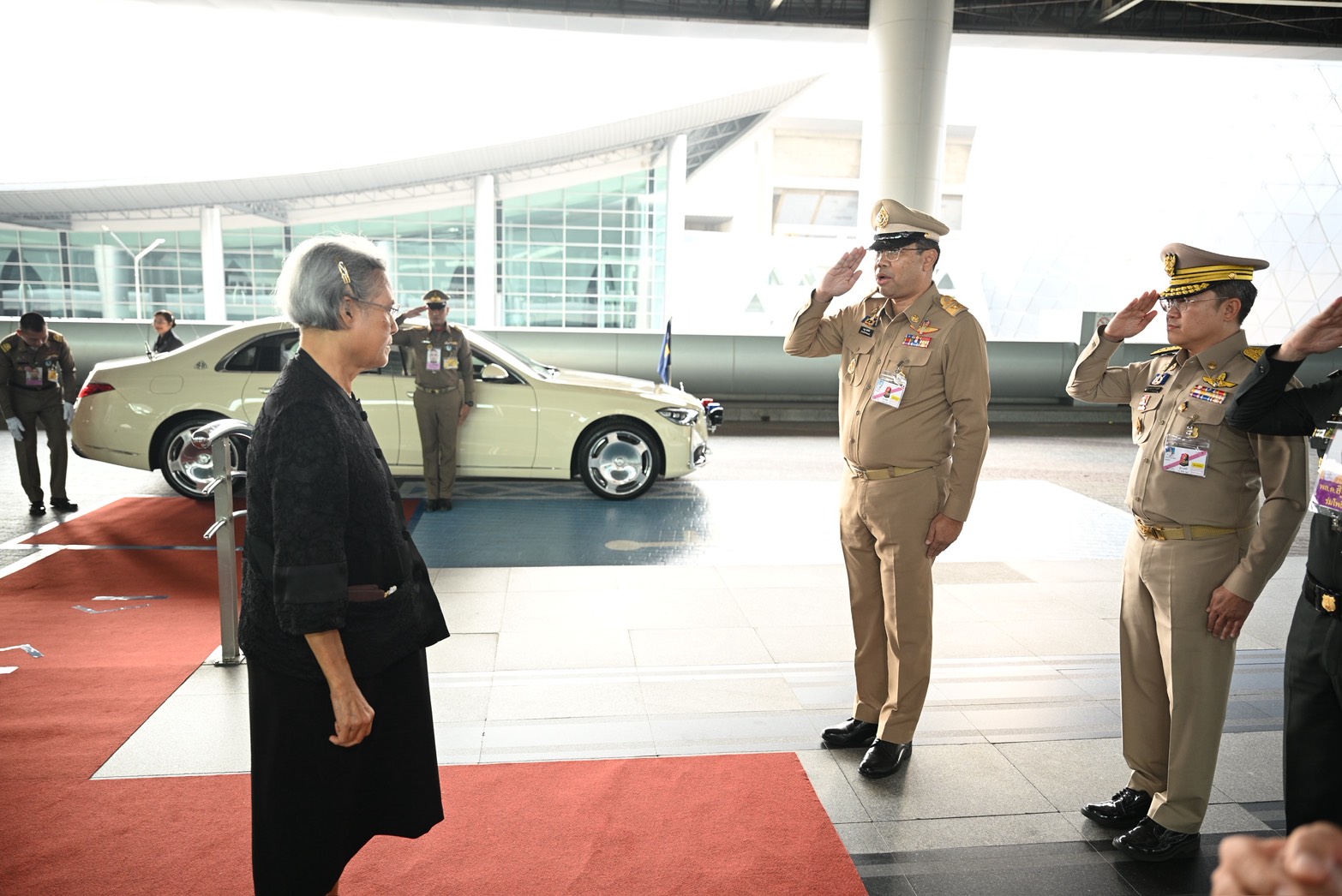 สมเด็จพระกนิษฐาธิราชเจ้า กรมสมเด็จพระเทพรัตนราชสุดา ฯ สยามบรมราชกุมารีเสด็จพระราชดำเนินทรงเปิดงานสถาปนิก &rsquo;69 ณ ศูนย์แสดงสินค้าและการประชุมอิมแพ็ค เมืองทองธานี จังหวัดนนทบุรี