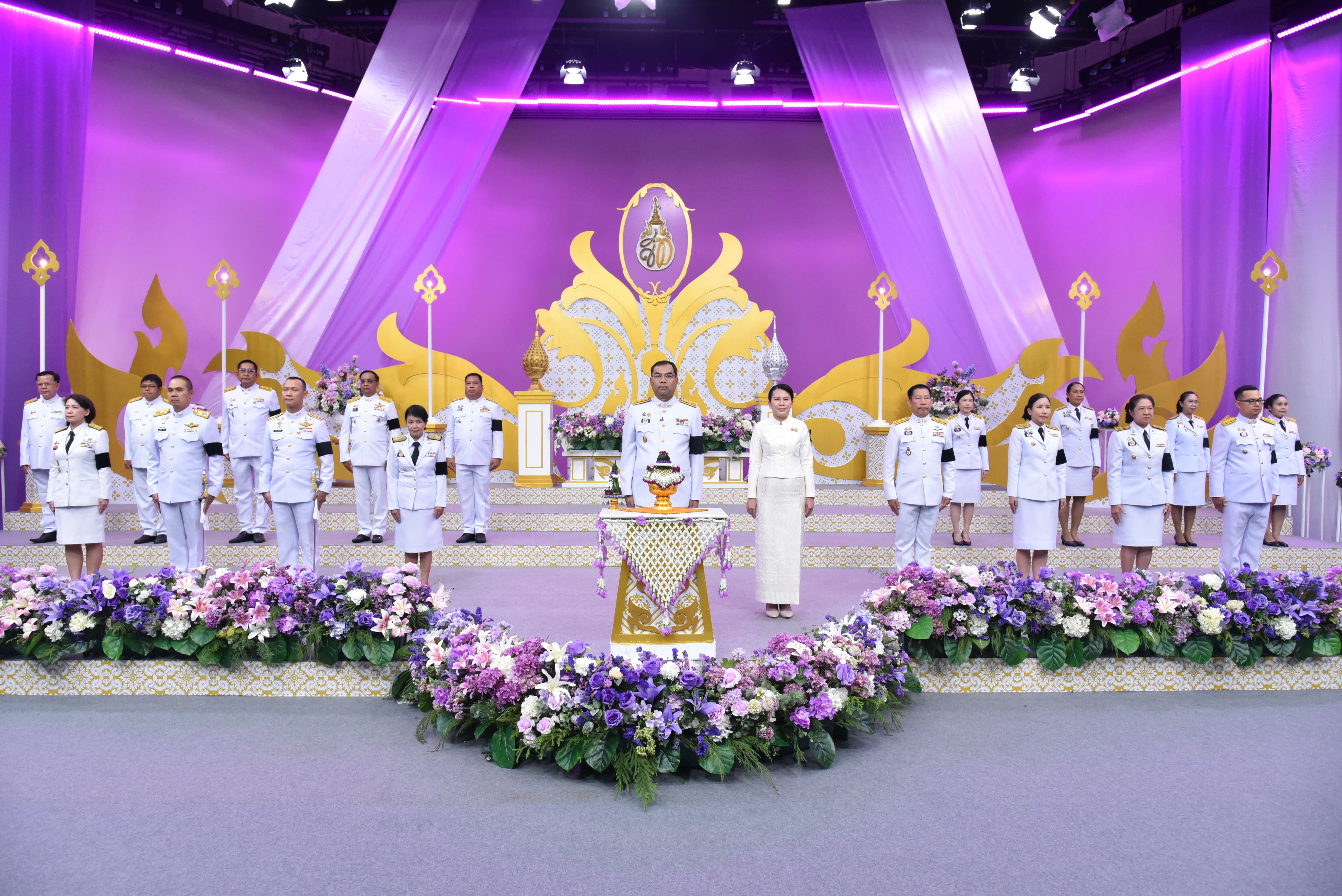ผู้ว่าราชการจังหวัดนนทบุรี นำคณะผู้บริหารร่วมบันทึกเทปโทรทัศน์ถวายพระพรชัยมงคล สมเด็จพระนางเจ้าสุทิดา พัชรสุธาพิมลลักษณ พระบรมราชินี เนื่องในโอกาสวันเฉลิมพระชนมพรรษา 3 มิถุนายน 2569