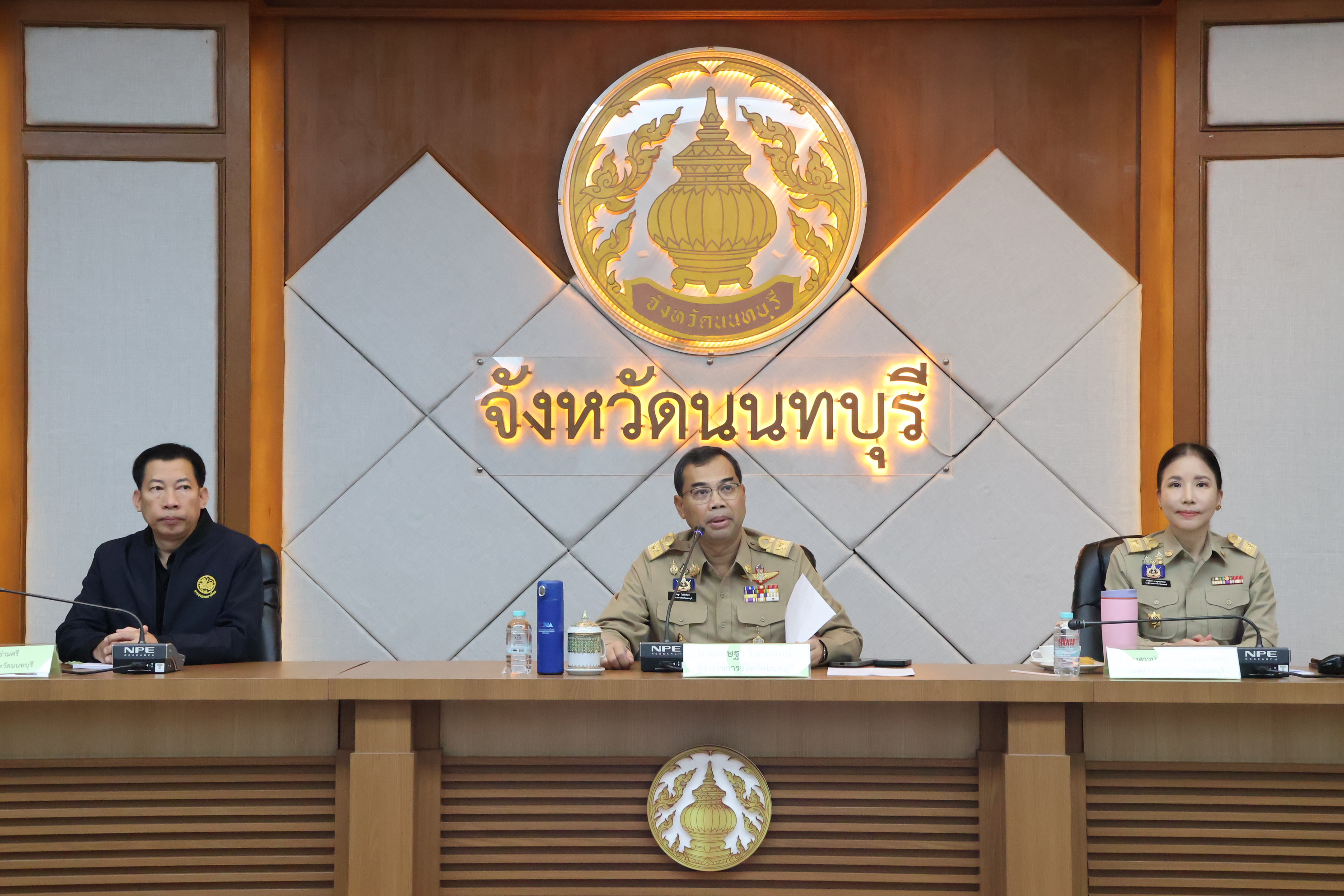 จังหวัดนนทบุรีประชุมผู้บริหารองค์กรปกครองส่วนท้องถิ่น ครั้งที่ 3/2569 ขับเคลื่อนนโยบายพัฒนาเมืองและแก้ไขปัญหาความเดือดร้อนของประชาชน