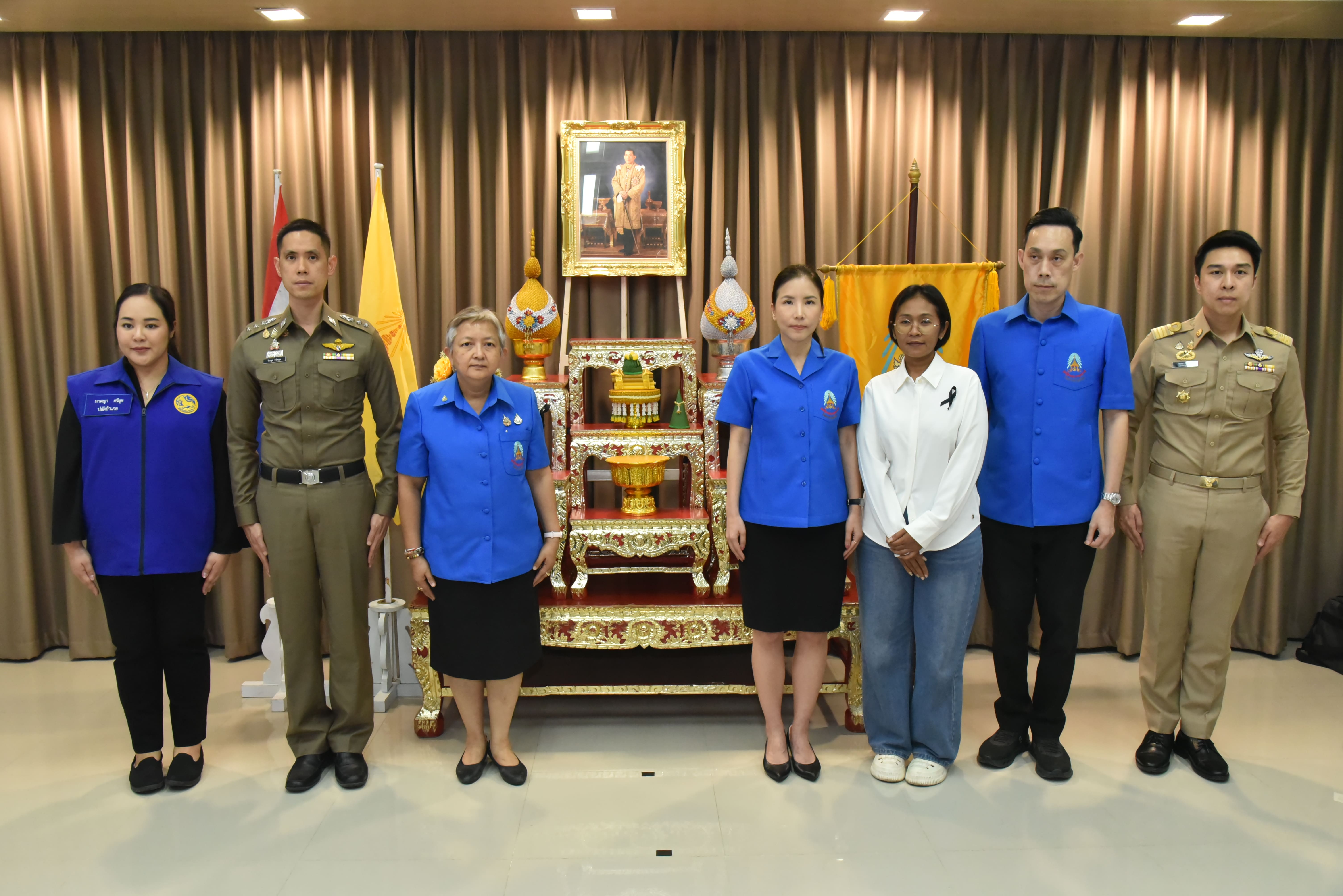 จังหวัดนนทบุรี จัดพิธีเชิญเงินพระราชทานมูลนิธิราชประชานุเคราะห์ฯ มอบแก่ครอบครัวผู้เสียชีวิตจากเหตุอัคคีภัย เพื่อบรรเทาความเดือดร้อนและสร้างขวัญกำลังใจ