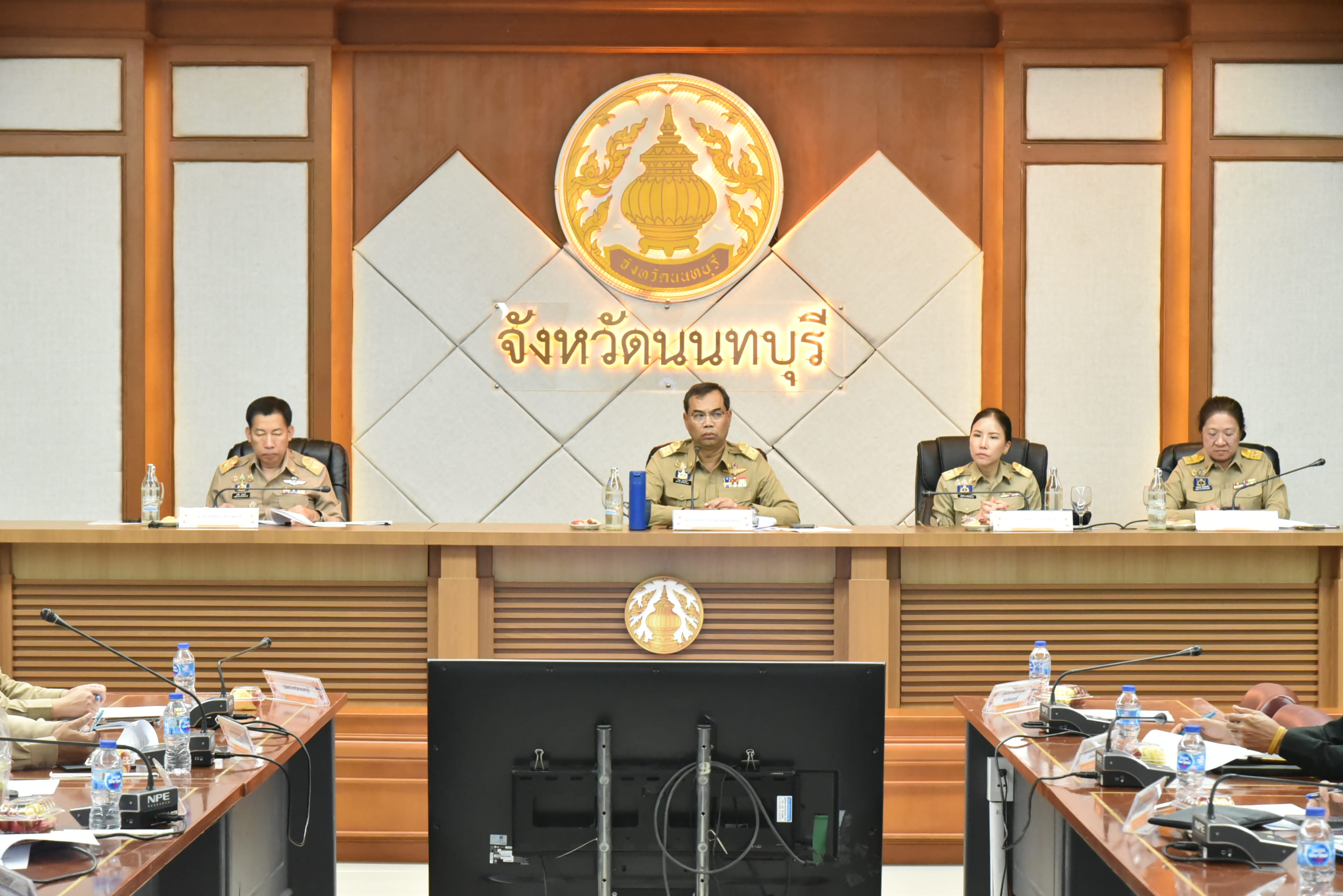 นนทบุรี เดินหน้าเตรียมงานพิธีถวายดอกไม้จันทน์ภาคประชาชน มุ่งจัดงานอย่างเป็นระเบียบ เรียบร้อย และสมพระเกียรติ 