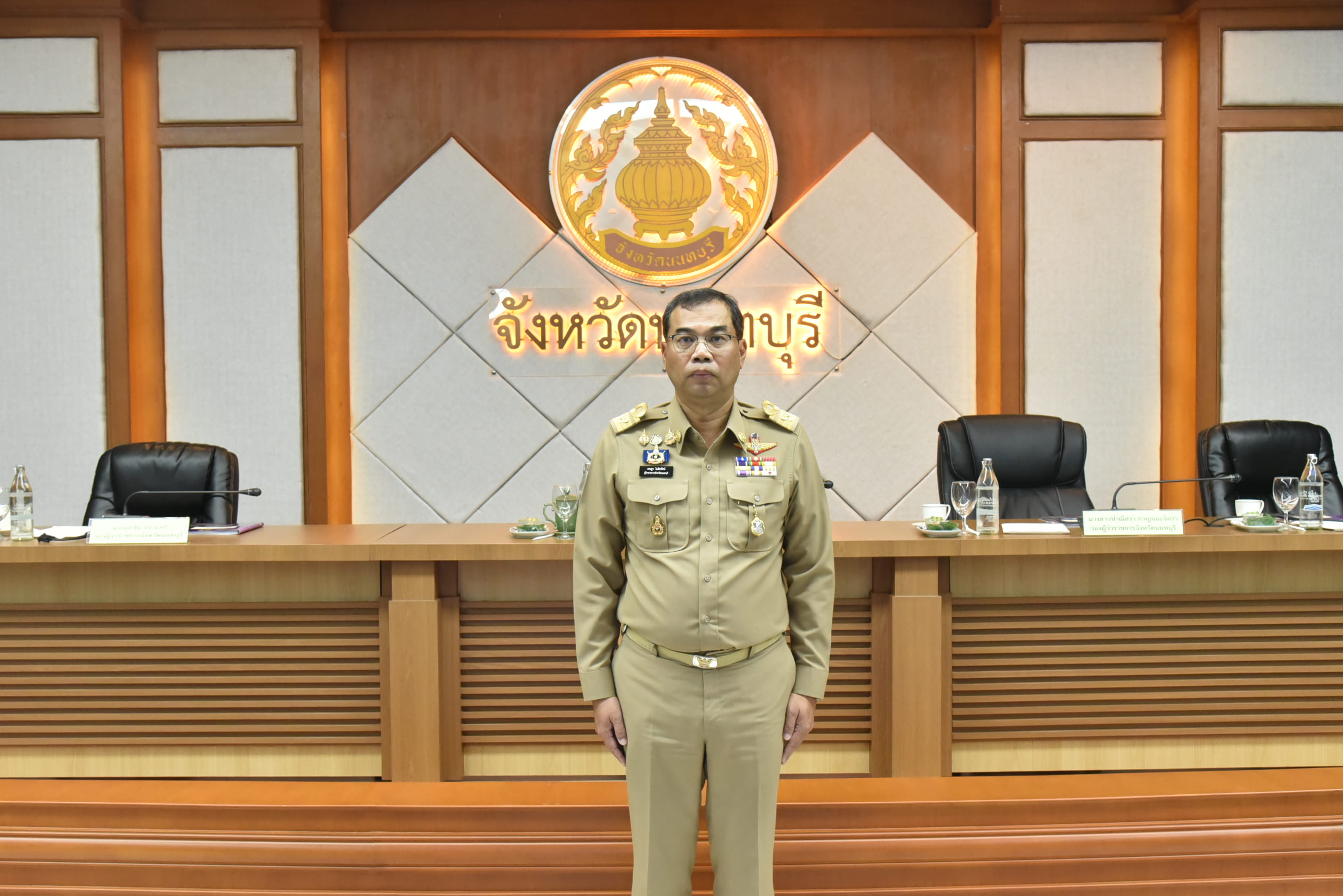 จังหวัดนนทบุรีจัดประชุมคณะกรมการจังหวัด หัวหน้าส่วนราชการ และหัวหน้าหน่วยงาน ฯลฯ ครั้งที่ 10/2569 เพื่อติดตามผลการดำเนินงานตามนโยบายและสถานการณ์สำคัญ